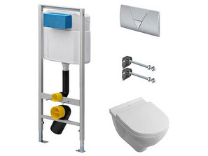 Модуль для унитаза  Viega Eco 673192 + унитаз Villeroy & Boch