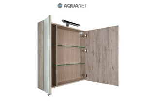 Зеркальный шкаф AQUANET Мадейра 80 дуб кантри