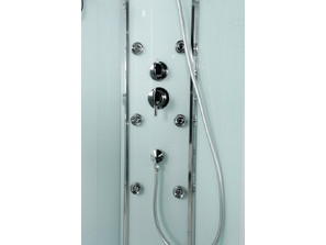 Душевая кабина с низким поддоном BelBagno UNO-CAB-R-2 90*90