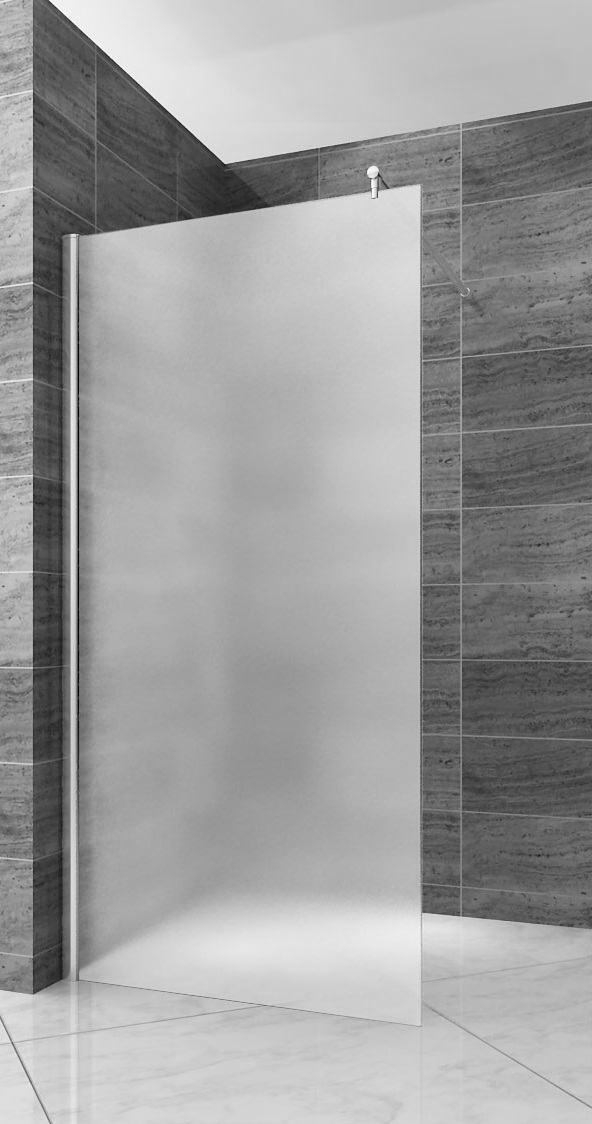 Душевая стенка Oporto Shower А-80M 100x200 см стекло матовое 6 мм OportoShower