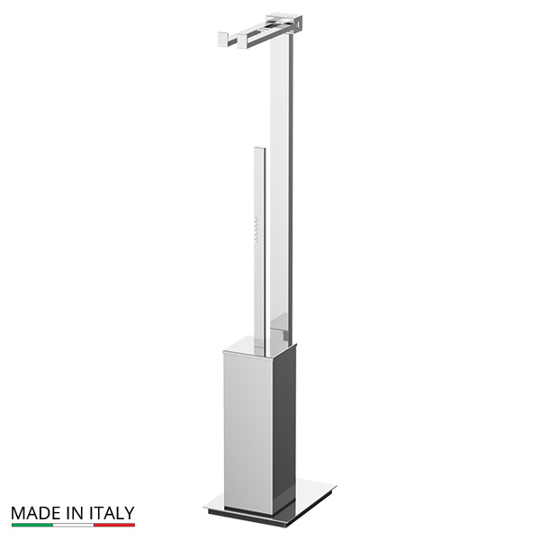 Стойка с ершом и держателем туалетной бумаги Linea G TIFFANY LUX TIF 921