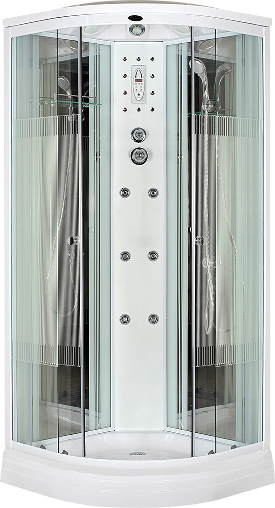 Душевая кабина с низким поддоном Niagara NG-701 90*90 c  баней 